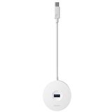 Baseus Round Box Type-C Hub Beyaz