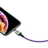 Baseus Zinc Magnetic 2.4A 100 cm Lightning Kablo Mor
