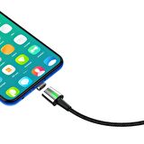 Baseus Zinc Manyetik Uçlu 1.5A 2 Metre Micro USB Kablo Siyah