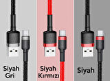 Baseus Cafule Usb Type C 3metre Halat Usb Kablosu