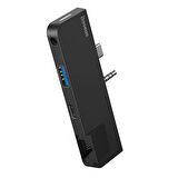 Baseus Multifunctional HUB Surface Go(Type-C+Audio to RJ45+USB3.0+Type-C(data)+Audio)