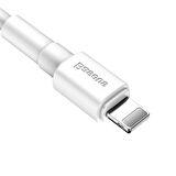 Baseus Mini White 2.4A 100 cm Lightning  Şarj Kablosu