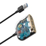 Baseus Square 4in1 100 cm USB Hub