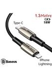 Baseus Type-C 18 Watt Hızlı Şarj Aleti Siyah
