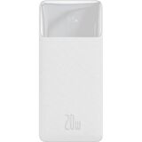 Baseus Bipow 20000 Mah 20W Hızlı Şarj Powerbank Taşınabilir Hızlı Beyaz
