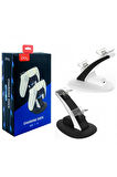İPlay PS5 Dualsense Joystick Dual Çiftli Hızlı Şarj Standı Dock