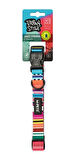 M-Pets Urban Style Jazz Stripes L Kilit Mekanizmalı Boyun Tasması (Boyun 38 - 66 cm)