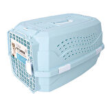 M-Pets Corsa Carriers Kedi ve Küçük Irk Köpek Taşıma Kabı Mavi Medium 57x38x33 Cm 