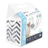 Diapers Erkek Köpekler İçin Külot Bez XLarge 12 li 20x81 Cm