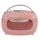 Mpets Sixties Klasic Taşıma Çantası Pembe 48x29x30 Cm
