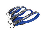 M-Pets Hiking Soft Electric Blue XL Kilit Mekanizmalı, Reflektörlü Boyun Tasması (Boyun 65 - 75 cm)