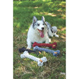 M-Pets Coto Örgü Kemik Köpek Oyuncağı Siyah 30 Cm 