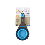 M-Pets Cuizi 3in1 Fonksiyonel Mama Ölçü Kabı Mavi 237 Ml 