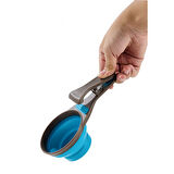 M-Pets Cuizi 3in1 Fonksiyonel Mama Ölçü Kabı Mavi 237 Ml 
