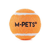 M-Pets Hop Tenis Topu Köpek Oyuncağı Turuncu 3'lü 5 Cm 