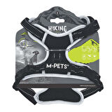 M-Pets Hıkıng Reflektörlü Soft Köpek Göğüs Tasması Siyah L