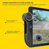 Coofbe Tüm Tabletler İçin Profesyonel 6 Parmak Tetik Seti Tablet Oyun Kolu iPad Tablet Mobile Joystick