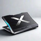 Coofbe Yükseklik Ayarlı Led Işıklı Turbo 6 Fanlı Notebook Laptop Soğutucu Notebook Laptop Standı