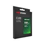Hikvision C100 2.5 İnç 120 GB Sata 3.0 420 MB/s 550 MB/s SSD 