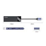 ORICO Type-C PD100W 4K 30Hz HDMI 3.5mm Jak SD TF Kart Okuyucu 3 USB Portlu Hub Çoklayıcı