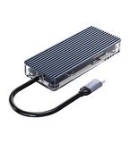Orico 7 Portlu USB 3.0 100W HDMI TF/SD Kart Okuyucu Çoklayıcı HUB Gri
