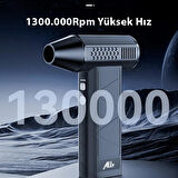 Coofbe 130000 RPM 160W Ultra Hızlı Hava Üfleme Makinası Turbo Fan Su İtici Üfleme Cihazı Hava Üfleyici