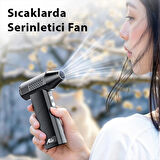 Coofbe 130000 RPM 160W Ultra Hızlı Hava Üfleme Makinası Turbo Fan Su İtici Üfleme Cihazı Hava Üfleyici