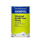 Akripol Universal Akrilik Tiner – Tüm Sonkat, Vernik ve Astarlarla Uyumlu