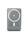 YK Design P911 Wireless Magnetic Magsafe Powerbank Kablosuz 15W 5000 mAh