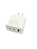 YK Design YK-SR40 160W USB+PD Şarj Başlığı VEYAZ