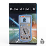 WellHise WH 890D+ NCV Işıklı Dijital Multimetre Ölçü Aleti 