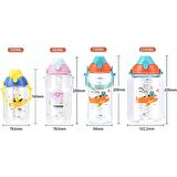 Uzspace Vagonlife Uzspace VGN2201 Pempe Pipetli 500 ml Boyun Askılı Tritan Çocuk Su Matarası -Kutulu