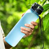 Uzspace Tritan Su Matarası 1000Ml Spindrift Blue
