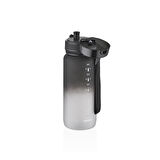 Vagonlife Uzspace 3037 650ml Siyah-Beyaz Tritan Matara