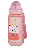 Uzspace Tritan Pipetli Suluk 400 ml Pembe