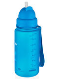 Uzspace Tritan Pipetli Suluk 400 ml Mavi