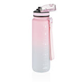 Vagonlife Uzspace 3038 1000ml Pembe-Gri Tritan Matara