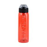 Vagonlife 600 ml Tritan Kırmızı Matara, Pipetli Okul Suluk
