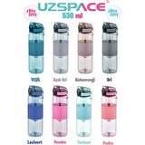 Uzspace 530 Ml Tritan Matara 5060 Oak Gray