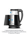 Dem-sh90w 1,7 Lt Dijital Isı Ayarlı Kettle & Su Isıtıcı