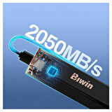 Biwin PD2000 Type-C 3.2 Gen2x2 1800/2000Mb/s 1TB Taşınabilir Harici SSD