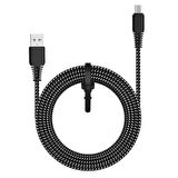 Joyroom S-T507M Mikro Şarj ve Data Kablosu 2 Metre Kopmaz Kablo Siyah