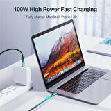 Joyroom 100W Type-C'den Type-C Örgü Şarj Ve Data Kablosu 3 Metre