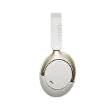 Qcy H3 Pro Beyaz Hybrid Anc Hi-Res LDAC Bluetooth 5.4 Kafaüstü Kablosuz Kulaklık Çift Cihaz desteği