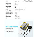 QCY ALIYBUDS E10-BH24QT35A BLUETOOTH KULAKLIK MAVİ