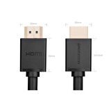 Ugreen UHD 4K Yüksek Hızlı Ethernet ve HDMI Kablosu 1 Metre
