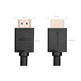 Ugreen UHD 4K Yüksek Hızlı Ethernet ve HDMI Kablosu 2 Metre 10107