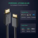 Ugreen 4K 60Hz Displayport to Displayport Kablo 5 Metre 