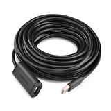 Ugreen USB 2.0 Sinyal Güçlendiricili Uzatma Kablosu 10 Metre
