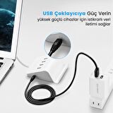 Ugreen USB DC 5V 3.5mm Güç Kablosu 1 Metre